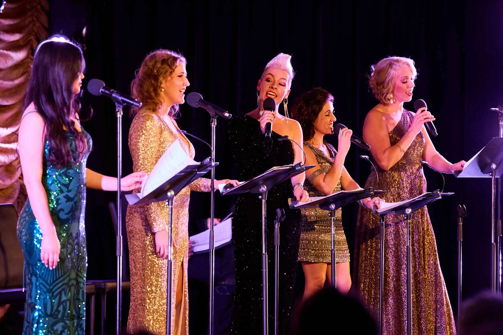 The cast of Primetime performing at the Adelaide Cabaret Festival